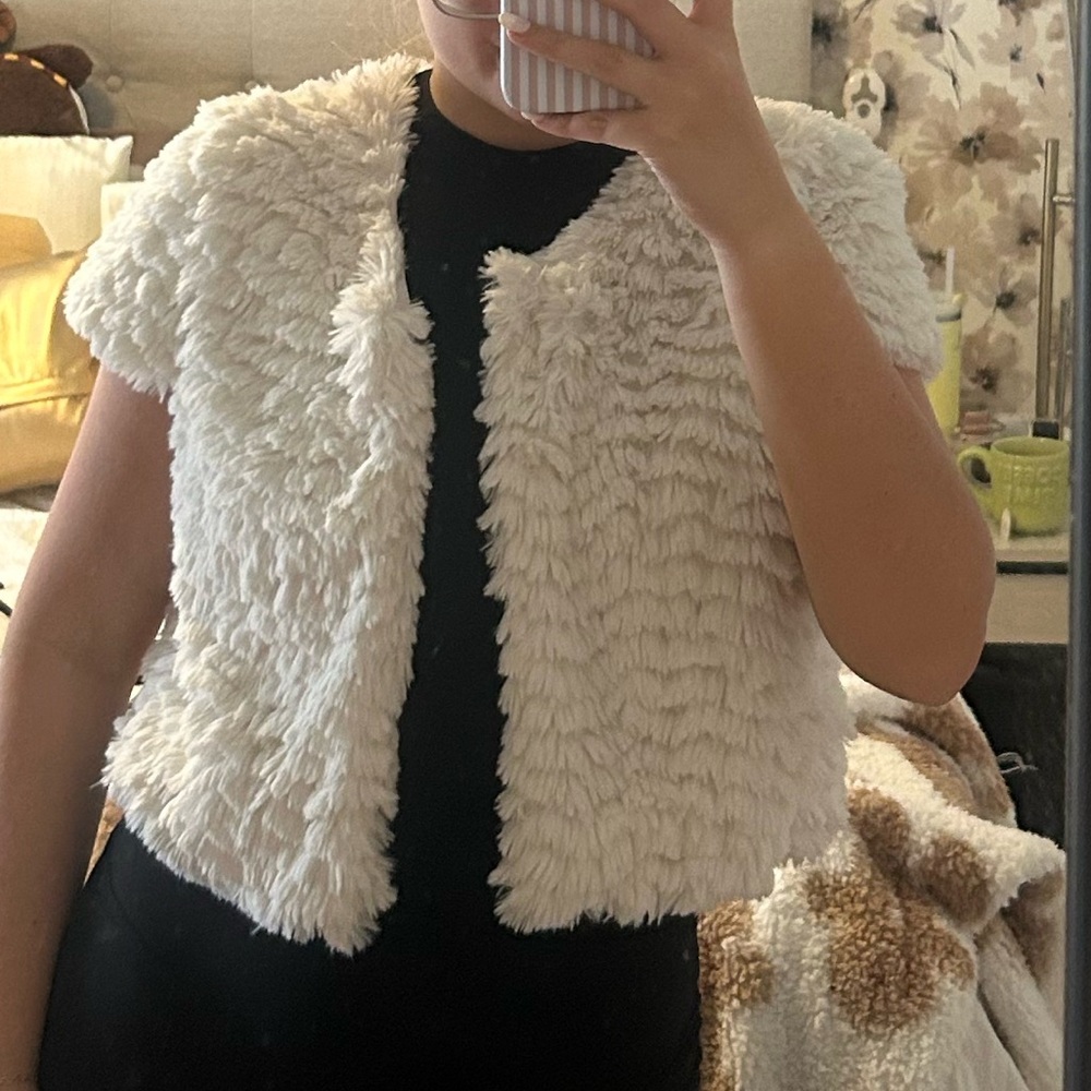 Kensie Cream Textured Jacket